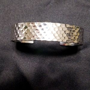 Silpada thick sterling bracelet